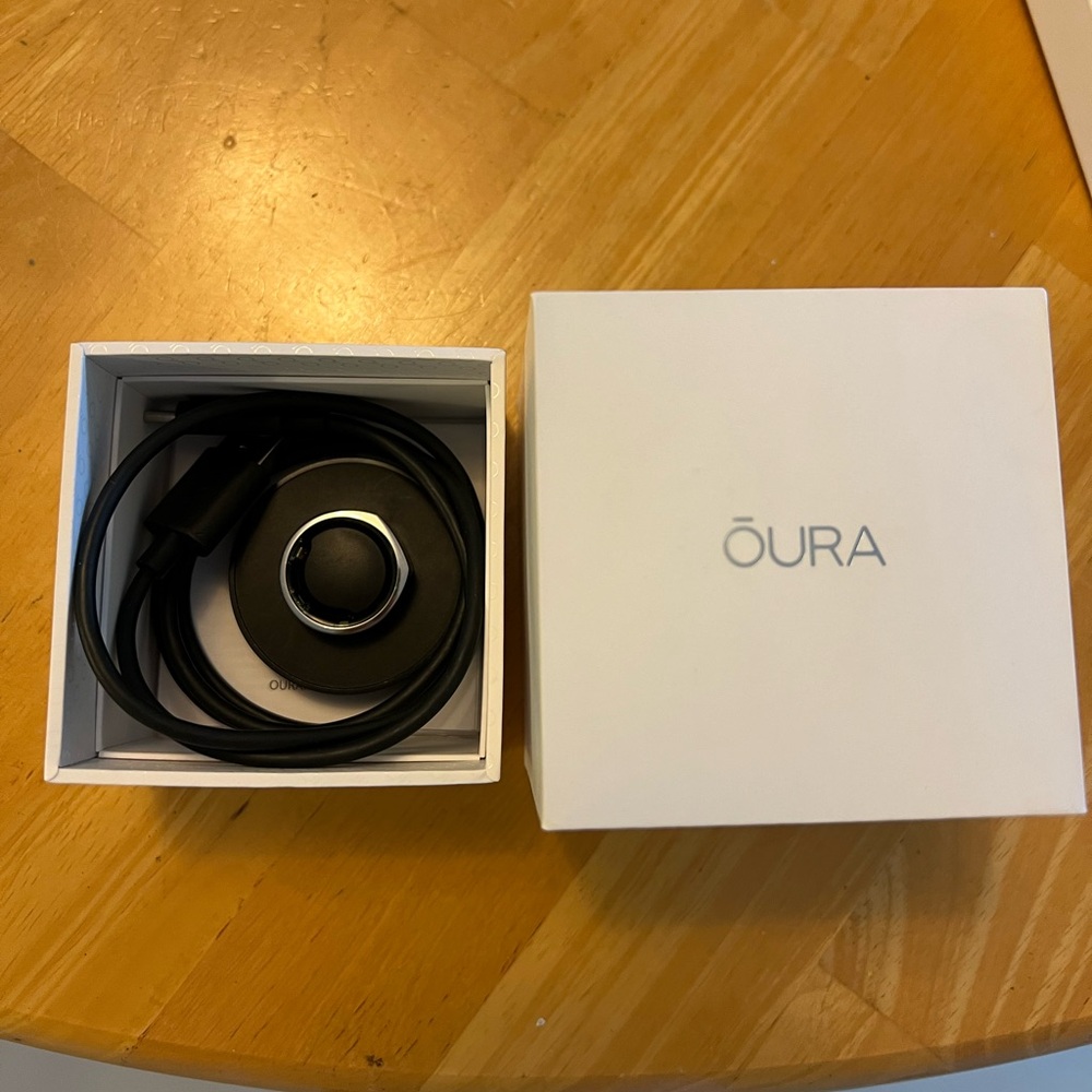 Oura ring! Size 9 silver